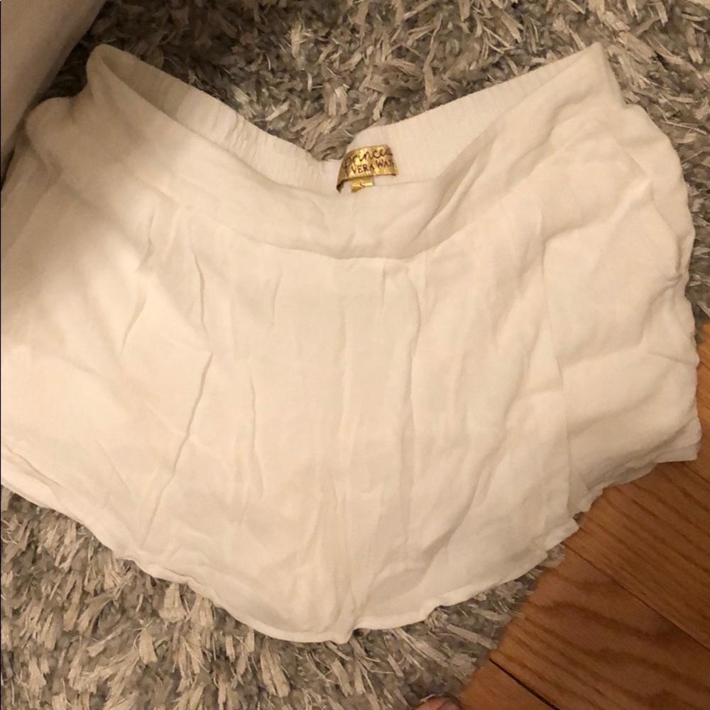 White skort.  Worn once